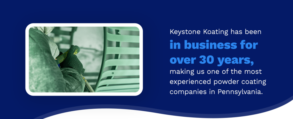 Keystone Koating has been in business for over 30 years